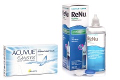 Acuvue Oasys (6 Linsen) + ReNu MultiPlus 360 ml Sparset