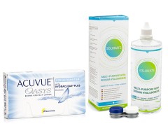 Acuvue Oasys for Astigmatism (6 Linsen) + Solunate Multi-Purpose 400 ml mit Behälter
