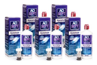 AOSEPT PLUS mit Hydraglyde 5 x 360 ml mit Behälter