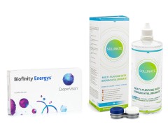 Biofinity Energys (6 Linsen) + Solunate Multi-Purpose 400 ml mit Behälter