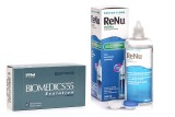 Biomedics 55 Evolution (6 Linsen) + ReNu MultiPlus 360 ml mit Behälter 1590