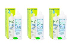 Biotrue Multi-Purpose 3 x 480 ml mit Behälter