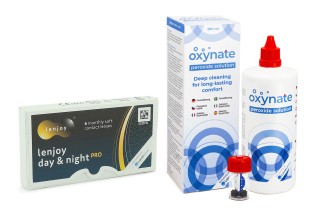 Lenjoy Day & Night PRO (6 Linsen) + Oxynate Peroxide 380 ml mit Behälter
