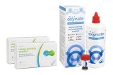 Lenjoy Monthly Comfort (6 Linsen) + Oxynate Peroxide 380 ml mit Behälter 27810