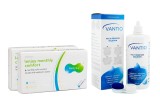 Lenjoy Monthly Comfort (6 Linsen) + Vantio Multi-Purpose 360 ml mit Behälter 39359