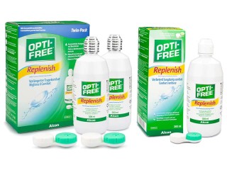 OPTI-FREE RepleniSH 3 x 300 ml mit Behälter