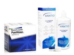 PureVision (6 Linsen) + Vantio Multi-Purpose 360 ml mit Behälter